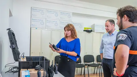 Nuevo material protección civil en el Ayuntamiento de Teguise.