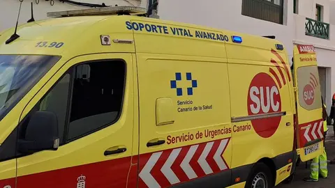 Imagen de archivo de otro servicio realizado por el SUC en Lanzarote.