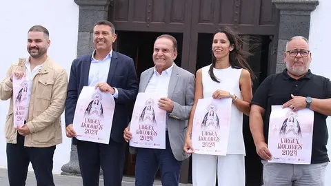 Presentación de las fiestas de Los Dolores.