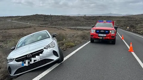 Vehículo fuera de la carretera.