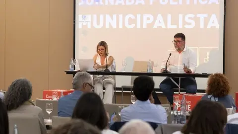 Isidro Pérez durante su intervención