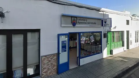 Administración de lotería de Puerto del Carmen.