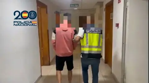 Detención de la Policía Nacional.