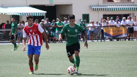 Imagen de uno de los lances del emocionante encuentro