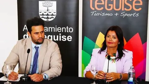 Olivia Duque y Alejandro Ramírez.