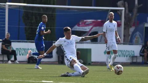 Imagen de uno de las jugadas del encuentro