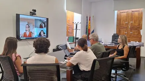 Reunión con el Ministerio de Vivienda.