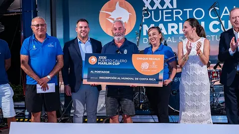 Ganadores de la edición XXXI de la Puerto Calero Marlin Cup.