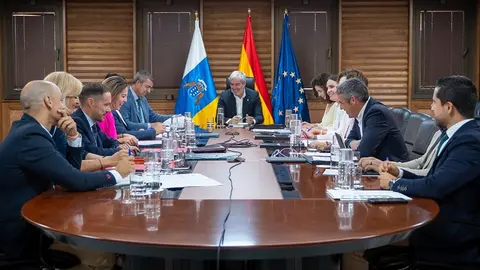 Imagen del encuentro del Consejo de Gobierno de este lunes.