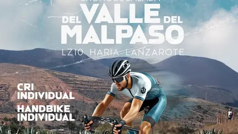 Cartel I Cronoescalada Ciclista