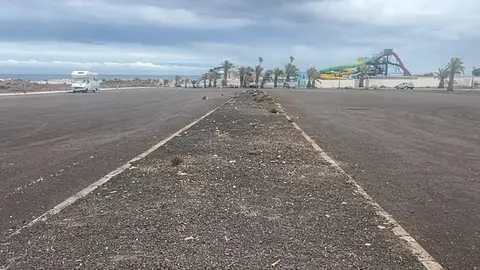 Solar de Costa Teguise donde se podrían hacer las pruebas.