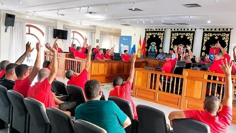 Reunión con el sector del taxi