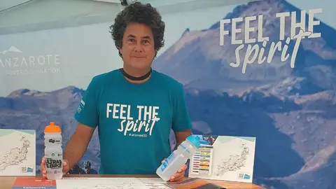 Juan Carlos Albuixech, presidente de la Unión Deportiva Lanzarote y organizador de la Fontbella Lanzarote International Marathon.
