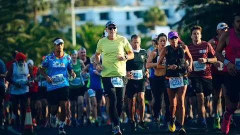 Imagen de archivo de la Lanzarote Font Bella Marathon.