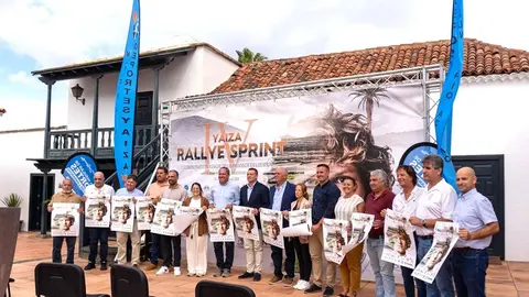 Presentación del Rallysprint de Yaiza.