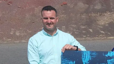 Ángel Lago, concejal de Deportes del Ayuntamiento de Yaiza.