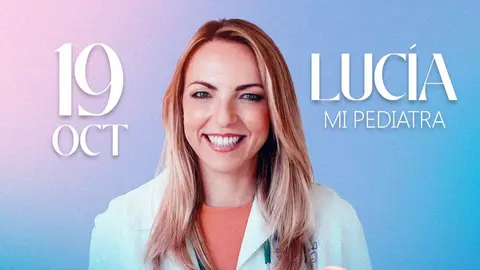 Cartel de la charla de Lucía Mi Pediatra para este sábado en Lanzarote.