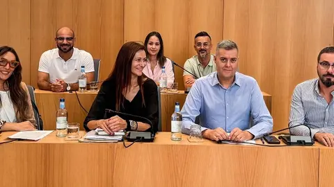 Concejales del PP en el Ayuntamiento de Tías.