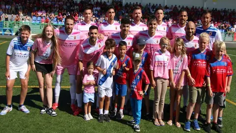 El equipo de rosa este domingo por el Día Internacional del Cáncer de Mama en Tías