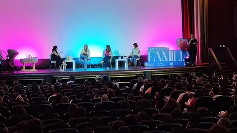 Imagen del evento de Lanzarote en Familia desarrollado este sábado en el Teatro Cine Atlántida.