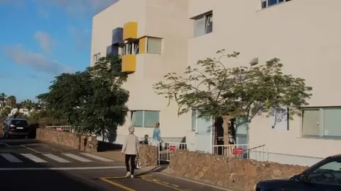 Centro de Salud de Playa Blanca.