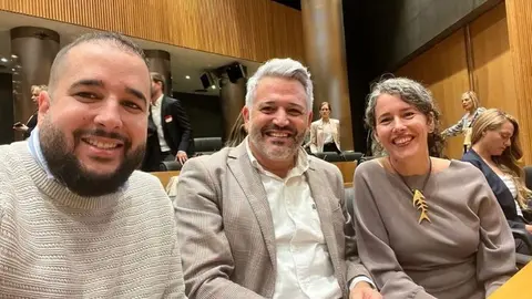 Ariagona González en unas recientes jornadas en el Congreso de los Diputados sobre "Mujeres en puestos de poder".