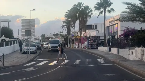 Estado de la señalitica en mal estado de Puerto del Carmen.