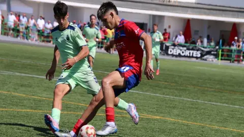 Imagen de uno de los lances del encuentro