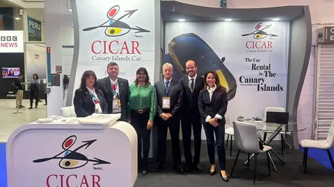 Representantes de la delegación de Lanzarote en la World Travel Market.
