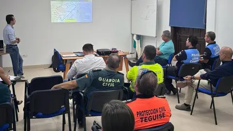 Imagen del encuentro de la Junta de Seguridad que planifica el Saborea.