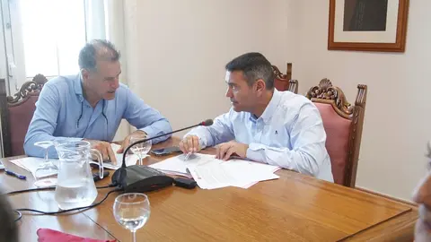 Domingo Cejas y Oswaldo Betancort.