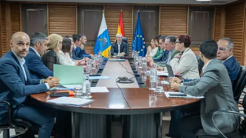 Imagen del encuentro del Consejo de Gobierno de este lunes.