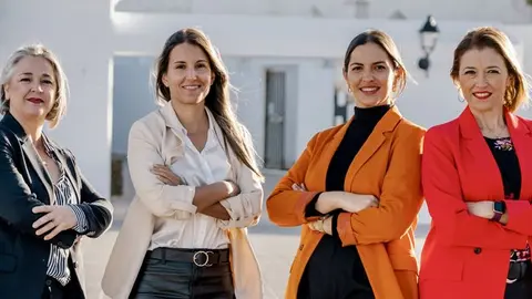 Concejalas del grupo socialista en Teguise