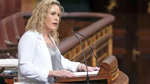 Laura Lima este miércoles en el Congreso