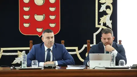 Oswaldo Betancort y Jacobo Medina.