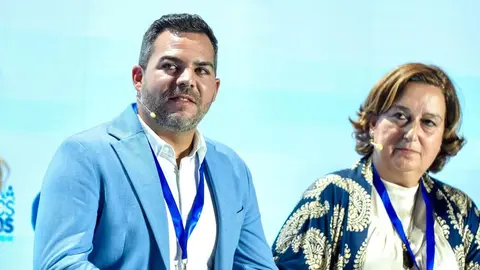 Jacobo Medina antes de su intervención.