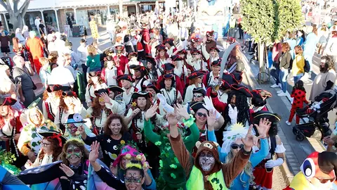 Imagen de archivo del carnaval de Puerto del Carmen.