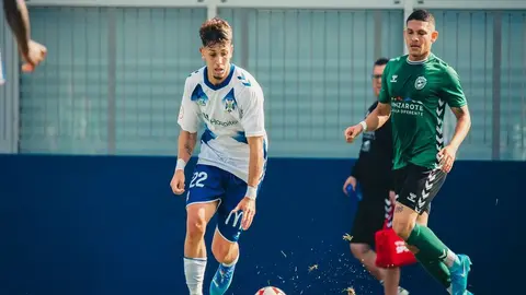 Una de las jugadas del encuentro