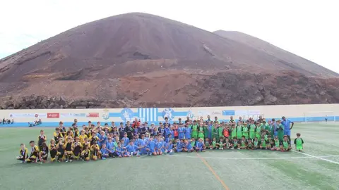 Jornada a favor de Pequeño Valiente organizada por el CD Tahíche.