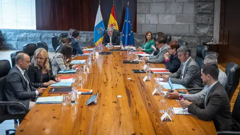 Imagen del encuentro del Consejo de Gobierno celebrado este lunes.