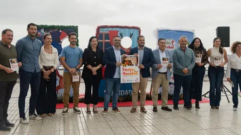 Presentación programa de Navidad de Arrecife.