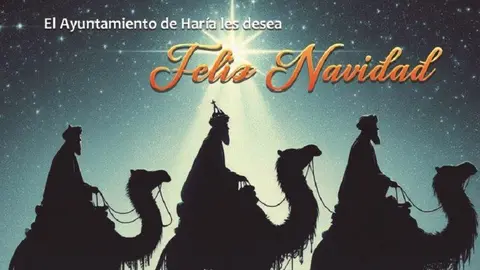 Felicitación navideña del Ayuntamiento de Haría