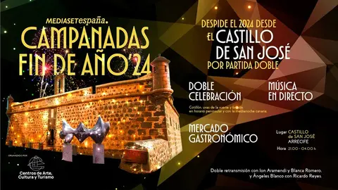 Cartel oficial de las Campanadas de los CACT.