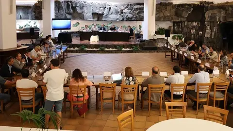 Junta general del Consejo Insular de Aguas de Lanzarote.
