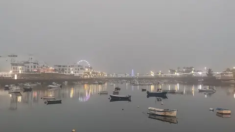 Imagen de la zona del Charco de este tremendo lunes