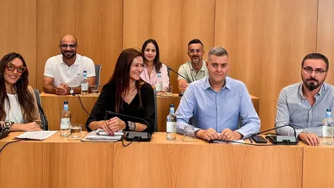 Concejales del PP en el Ayuntamiento de Tías.