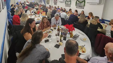 Cena celebrada en los salones de la Casa del Miedo