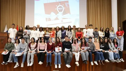 Presentación de la escuela de jóvenes emprendedores.