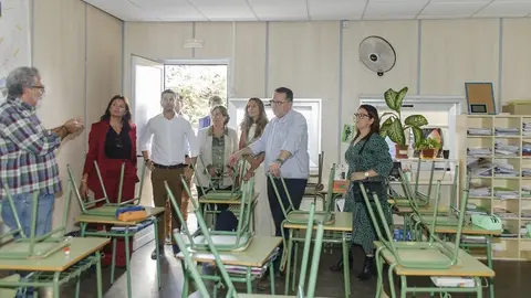 Visita a los colegios de Teguise.