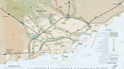 Imagen del mapa del Proyeto Bioretención.